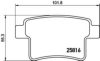 TEXTAR 2581602 Brake Pad Set, disc brake